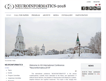 Tablet Screenshot of neuroinfo.ru